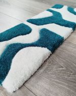 zoom tapis de clavier abstrait tufting