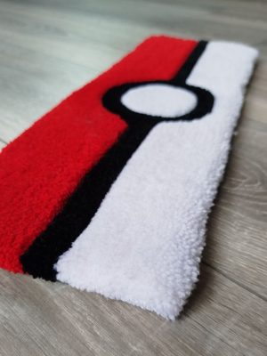 zoom tapis de clavier pokeball tufting