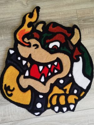 tapis tufté bowser