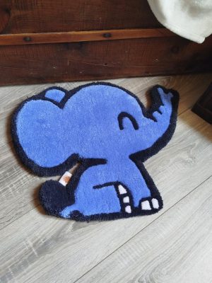 éléphant en tufting
