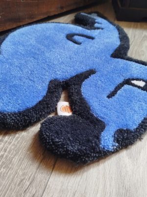 zoom éléphant tufting